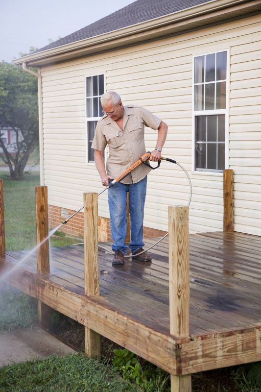 Cleaning Deck Boards