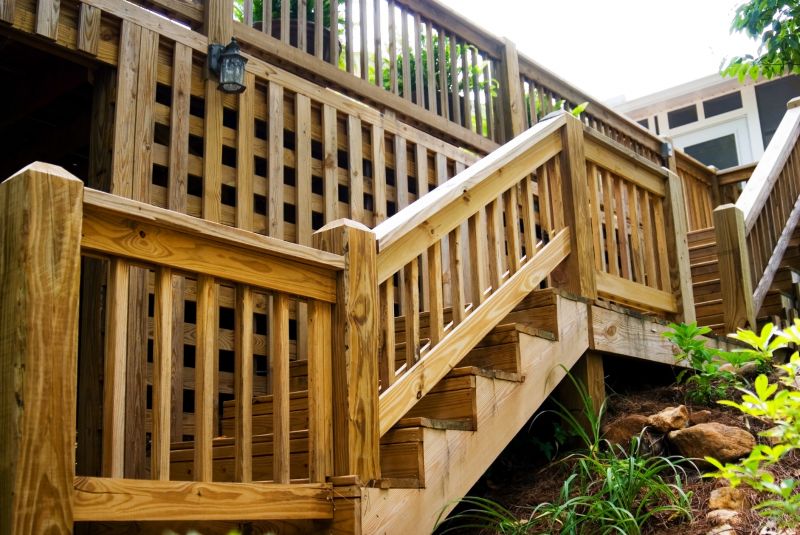 Deck Stairs and Railings